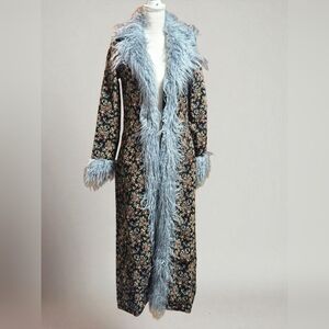 NWT Sweet Pea Serenity Faux Fur Coat Current Mood XXS OVERSIZED!!